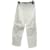 Pantalon COURREGES T.fr 34 cotton Coton Blanc  ref.1169869