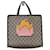Gucci GG Chick Tote Beige Synthetic Leatherette  ref.1169887