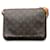 Louis Vuitton Brown Monogram Musette Tango Short Strap Cloth  ref.1169924