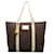 Louis Vuitton Brown Antigua Cabas GM Dark brown Cloth Cloth  ref.1169925