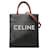 Céline Celine Brown Kleine Triomphe Vertical Cabas Braun Leinwand Tuch  ref.1169939