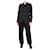 Autre Marque Completo abito nero - taglia UK 10 Cotone  ref.1170041
