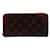 Louis Vuitton Zippy Wallet Brown Cloth  ref.1170116