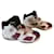 Nike JORDAN 6 Retro-Traube Weiß Lila Leder  ref.1170148