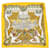 Hermès HERMES CARRE 90 Yellow Silk  ref.1170249