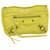 BALENCIAGA Pouch Leather Yellow 110481 Auth hk944  ref.1170399