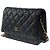 Sac CHANEL Wallet on Chain en Cuir Noir - 101618 - vue 5
