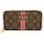 Louis Vuitton Zippy Wallet Brown Cloth  ref.1170607