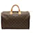 Louis Vuitton Speedy 25 Brown Cloth  ref.1170941