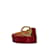 Cintura rossa Louis Vuitton con monogramma Vernis Rosso Pelle  ref.1171022