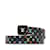 Schwarzer Wendegürtel mit mehrfarbigem Louis Vuitton-Monogramm und LV-Schnitt Leinwand  ref.1171032