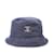 Sombrero de pescador CC de tela de felpa Chanel azul Lienzo  ref.1171047