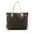 Braune Neverfull MM-Einkaufstasche mit Louis Vuitton-Monogramm Leder  ref.1171078