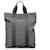 Hermès Sac cabas Hermes Herline Cabas gris Toile  ref.1171115