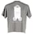 Camiseta Acne Studios Edlund Lenço em Algodão Cinza  ref.1171236