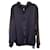 Balenciaga Sudadera con capucha y cremallera Offshore de corte medio en algodón negro  ref.1171238