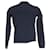 Stone Island Long Sleeve Compass Sweater in Navy Blue Cotton  ref.1171280