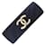 Chanel Pasador de pelo CC Negro Metal  ref.1171283