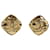 Chanel CC 1994 CLIP ON EARRINGS Golden Metal  ref.1171293