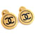 Chanel Gemelos colgantes CC Dorado Metal  ref.1171302