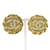 Chanel CC Clip On Earrings Golden Metal  ref.1171304