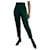 Marni Pantaloni verdi affusolati con zip laterale - taglia IT 42  ref.1171404