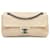 Chanel Brown CC Flap Bag aus gestepptem, gealtertem Kalbsleder in Braun Beige Kalbähnliches Kalb  ref.1171484