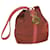 Christian Dior Canage Shoulder Bag Nylon Red Auth bs10264  ref.1171577