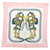 Hermès HERMES CARRE 90 Cachecol BRIDES de GALA Seda Rosa Auth am5238  ref.1171596