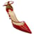 Christian Louboutin Red Patent D'Orsay Pumps Patent leather  ref.1171700