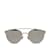 Óculos de sol redondos Dior pretos  ref.1171750