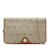 Bolso de hombro con cadena Dior en forma de panal color canela Camello Lienzo  ref.1171786