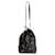 Bolso bandolera Saint Laurent Teddy Bucket de cuero negro con piedras multicolores  ref.1171837