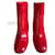 Maryam Nassir Zadeh ankle boots Rosso Pelle Pelle verniciata  ref.1172044