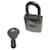 hermès padlock in silver steel for kelly bag, Birkin ,victoria NEW box Silver hardware  ref.1172054