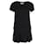 Autre Marque Athe by Vanessa Bruno Minikleid aus schwarzem Polyester  ref.1172087