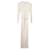 Stella Mc Cartney Stella McCartney Belted Long-Sleeve Jumpsuit in Cream Silk White  ref.1172089