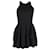 Minivestido Alexander McQueen Halter em poliéster preto  ref.1172091