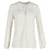Isabel Marant Sheer Long Sleeve Blouse in Cream Cotton  White  ref.1172120