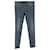 Stella Mc Cartney Stella Mccartney jean skinny gris foncé Coton Bleu  ref.1172140