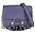 Tod's T-Ring Tassel Crossbody Bag in Navy Blue Leather  ref.1172144