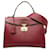 Dior Red DiorAddict Top Handle Bag Leather Pony-style calfskin  ref.1172230