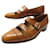 VINTAGE CHAUSSURES JOHN LOBB MOCASSINS BOUCLE A LANIERES 10 44 LOAFERS Cuir Camel  ref.1172317