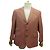 CHAQUETA ARNYS MARCEL G MEZZA 65350/260 54 IT 52 FR L CHAQUETA DE SEDA Y LINO ROJA