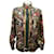 Hermès SHIRT BLOUSE HERMES SCARF EASTERN AND WESTERN STONES 44 L SHIRT Multiple colors Silk  ref.1172403