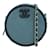 Chanel Sac bandoulière à chaîne ronde en cuir matelassé Bleu  ref.1172438