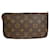 Louis Vuitton Pochette Accessoires Brown Cloth  ref.1172639