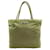 Tote Prada Tessuto Khaki Synthetic  ref.1173162