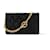 Louis Vuitton Clutch-Taschen Schwarz Leder  ref.1173167