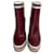 Diane Von Furstenberg botas de tornozelo Branco Bege Couro  ref.1173193